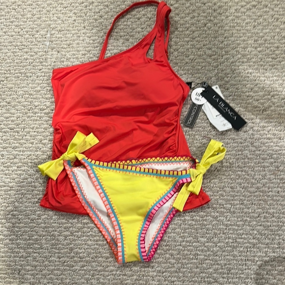 Women’s Vibrant Pink, Yellow and Orange Swim BUNDLE!!